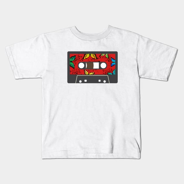 Perfect Tape, On Replay Kids T-Shirt by ShopgirlNY